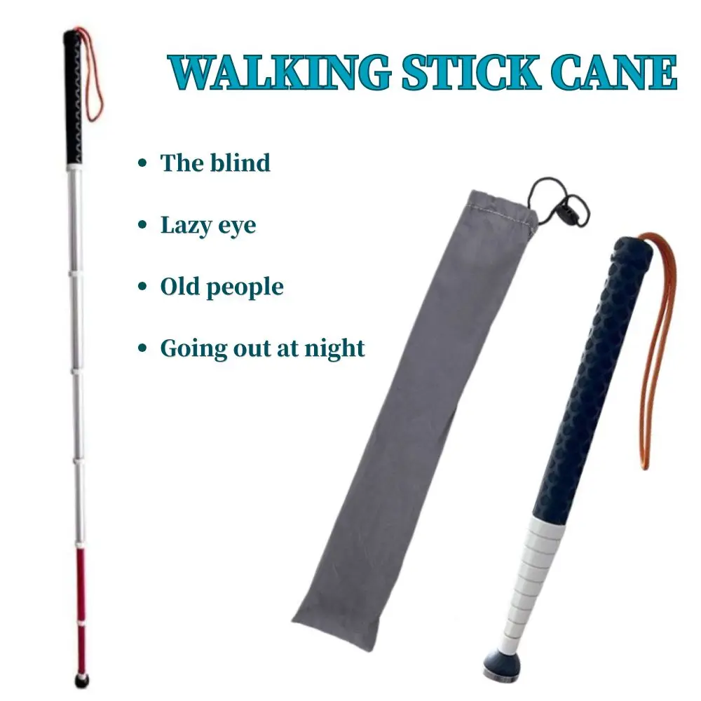 

Складная телескопическая трость для слепых и слабовидящих