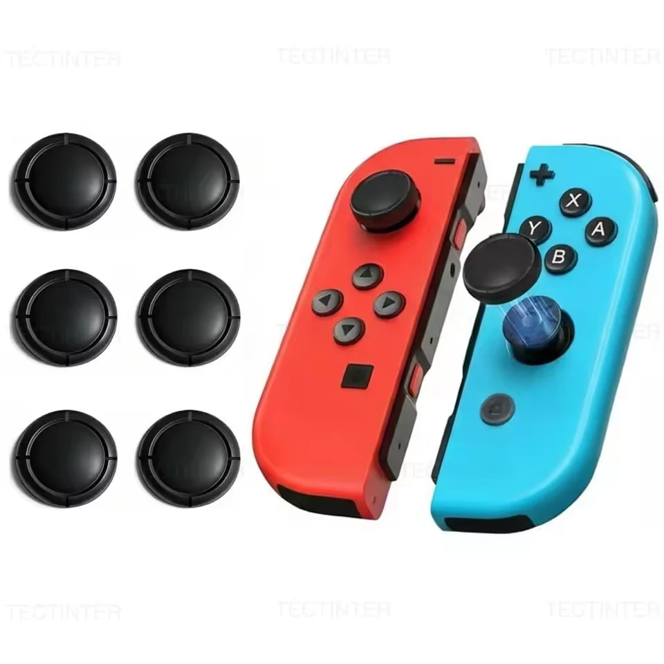 3D Analog Thumb Grip Replacement Caps For Nintendo Switch/OLED/Lite Controller Joystick Cover Button for NS Switch Accessories