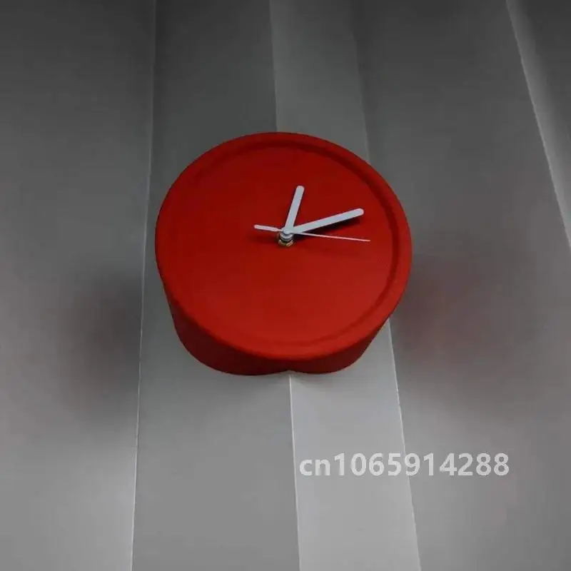 8 Inch Corner Wall Clocks Minimalist Wall Art Clock Bedroom Mechanism Silent Watches Living Room Luxury Desktop Watch Home Decor