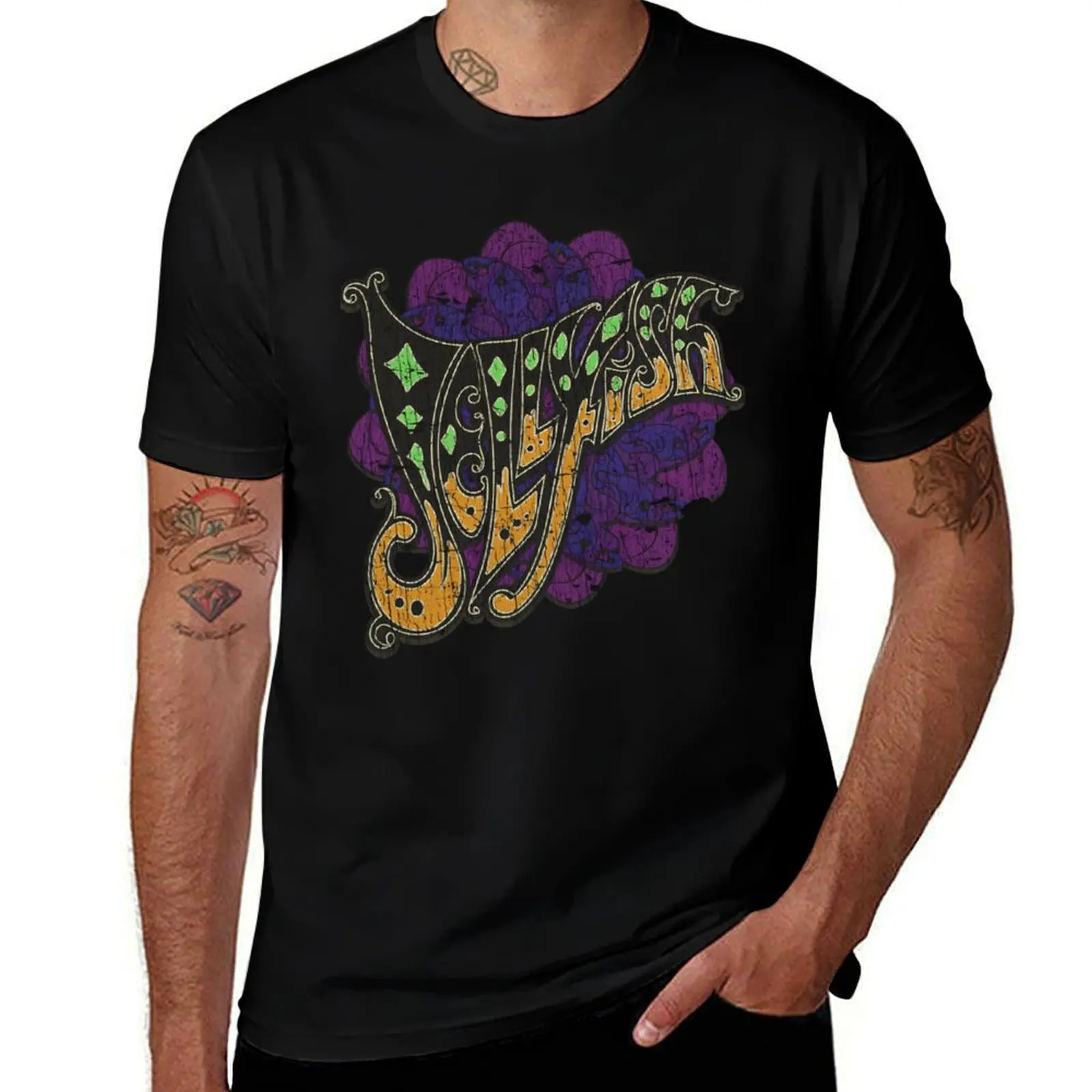 

Jellyfish 1989 T-Shirt anime t shirts oversize man t shirt graphic T-shirt
