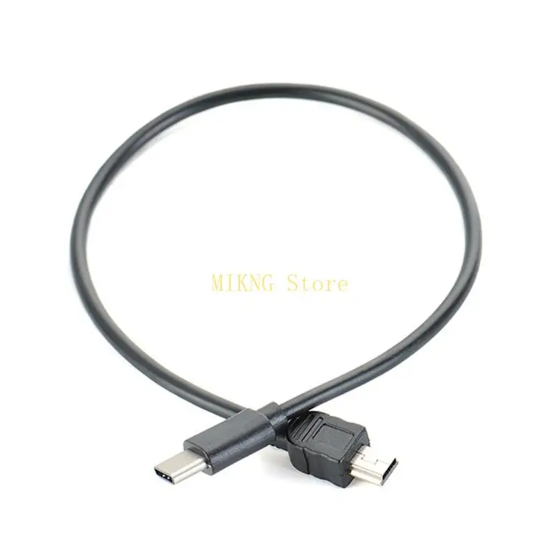30cm Black Type C to Mini USB Camera OTG Copy Conversion Cable Indispensable Type C to Mini USB Adapter best sale