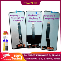 Original For Cubot KingKong 5 king kong 5 pro KINGKONG 6 7 8 9 PRO AV KING KONG Power LCD Display Touch Screen DigitizerAssembly