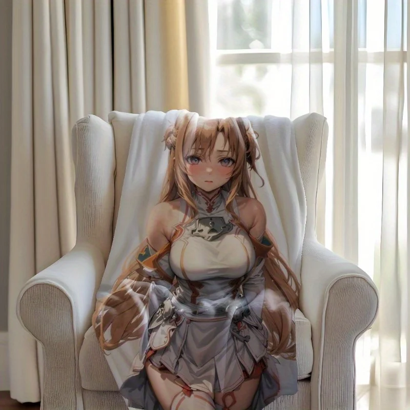 Sexy beauty pattern blanket suitable for travel sofa bed home decoration ideal holiday gift applicable throughout the seasons