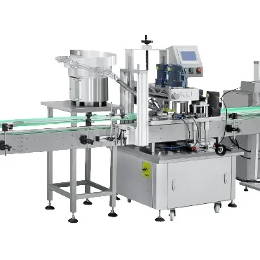 Automatic Glass Jar Capping Machine, Bottle Capper Machine Twist Off Screw Lid Capping Machine Automatic