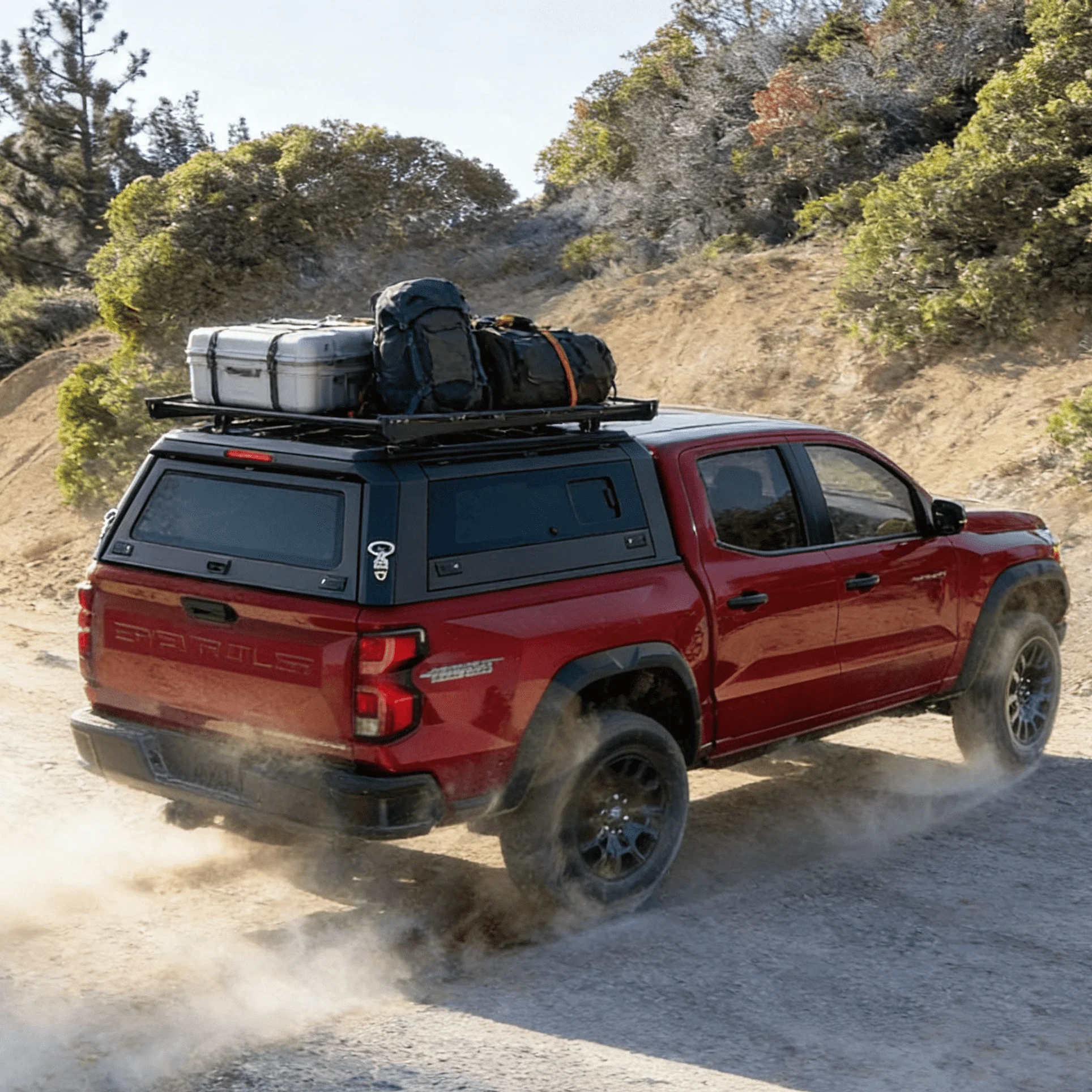 Fast Delivery Off-Road Pickup Topper Lockable Weatherproof Canopy Cover for Ford Raptor & CHEVY COLORADO (Low Profile)