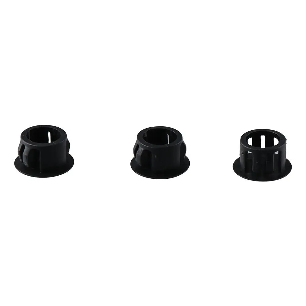 60Pcs Button Plug 13mm (1/2") Hole Plugs Round PP Plastics Insert End Caps Black Grommets Furniture Table and Chair Legs