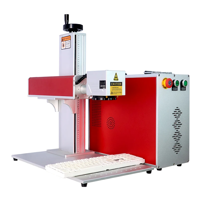 20W 30w 50w 60w 100w Raycus Mopa JPT Laser Marking Machine For Metal Gun Knife Engraving