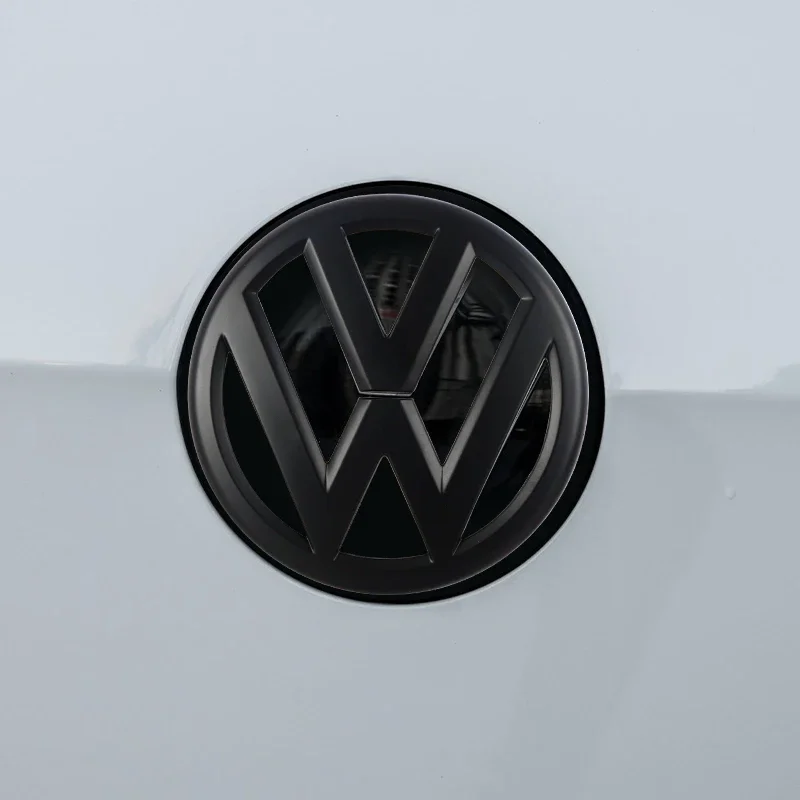 Gloss black Car Hood Front Grill Emblem Tail Trunk Logo Cover Decoration For Volkswagen VW Transporter T5 T6 2010-2020 years