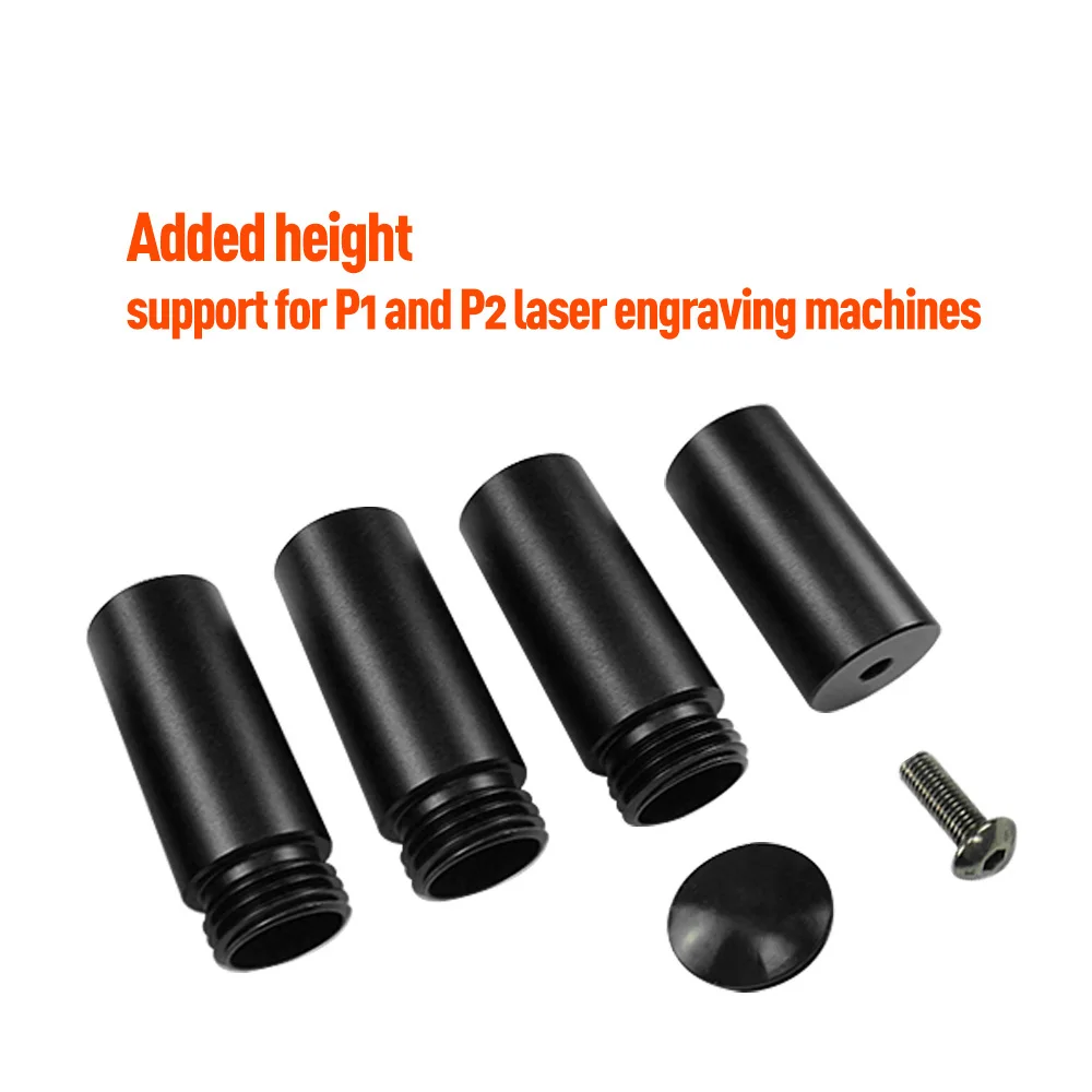 ACMER Rialzi per Innalzamento in Metallo Incisione Laser Espansione della Gamba Kit Colonna per Innalzamento in Metallo per Modulo Rullo Rotante M2 P1/P2/P1S