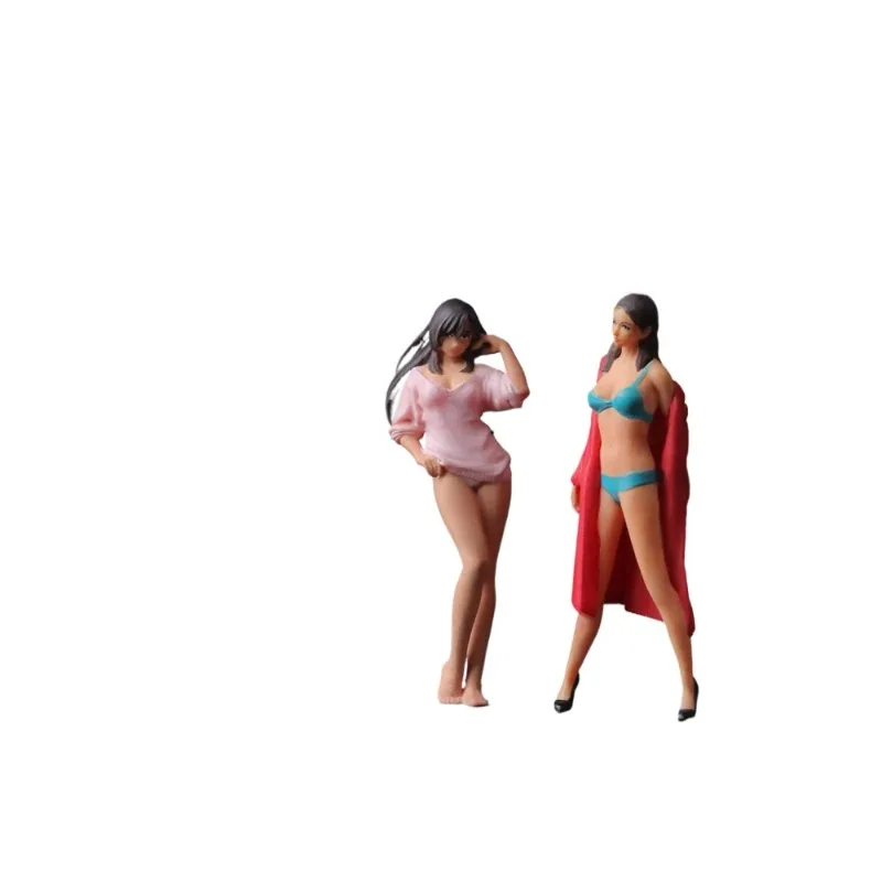 

Photography model doll set simulation resin model
