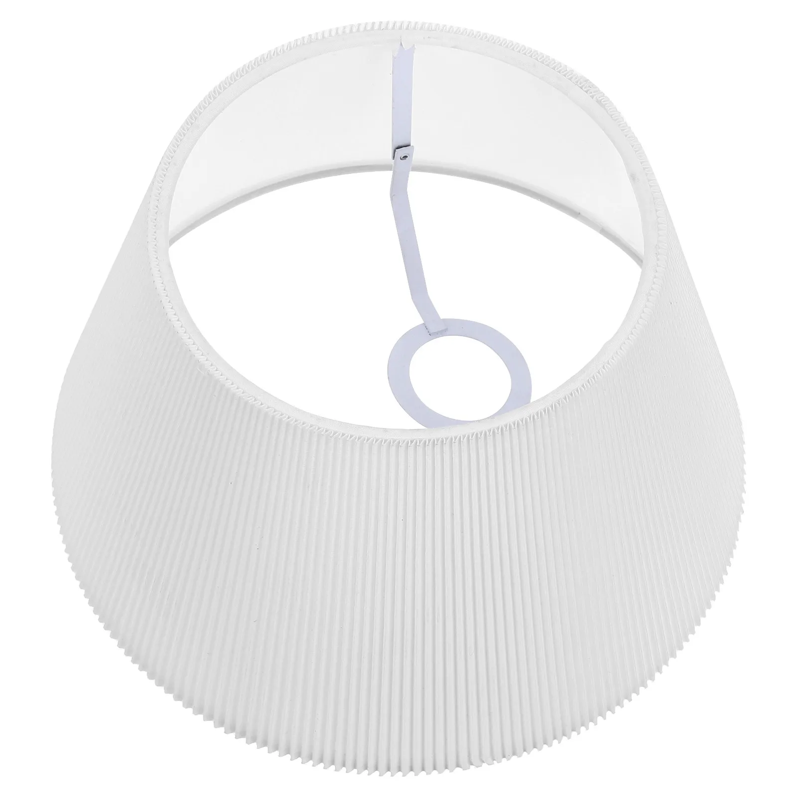 Fabric Pleated Lamp Shade Cover for Ceiling Desk Wall Floor Nightstand Lamps Easy Install Decorative Light Fixture Accessory