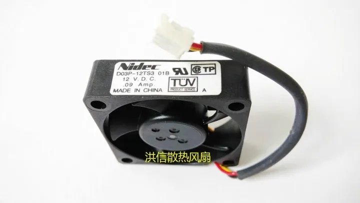 Free shipping original 3510 D03P-12TS3 01B DC12V 0.09A player/router/Northbridge fan