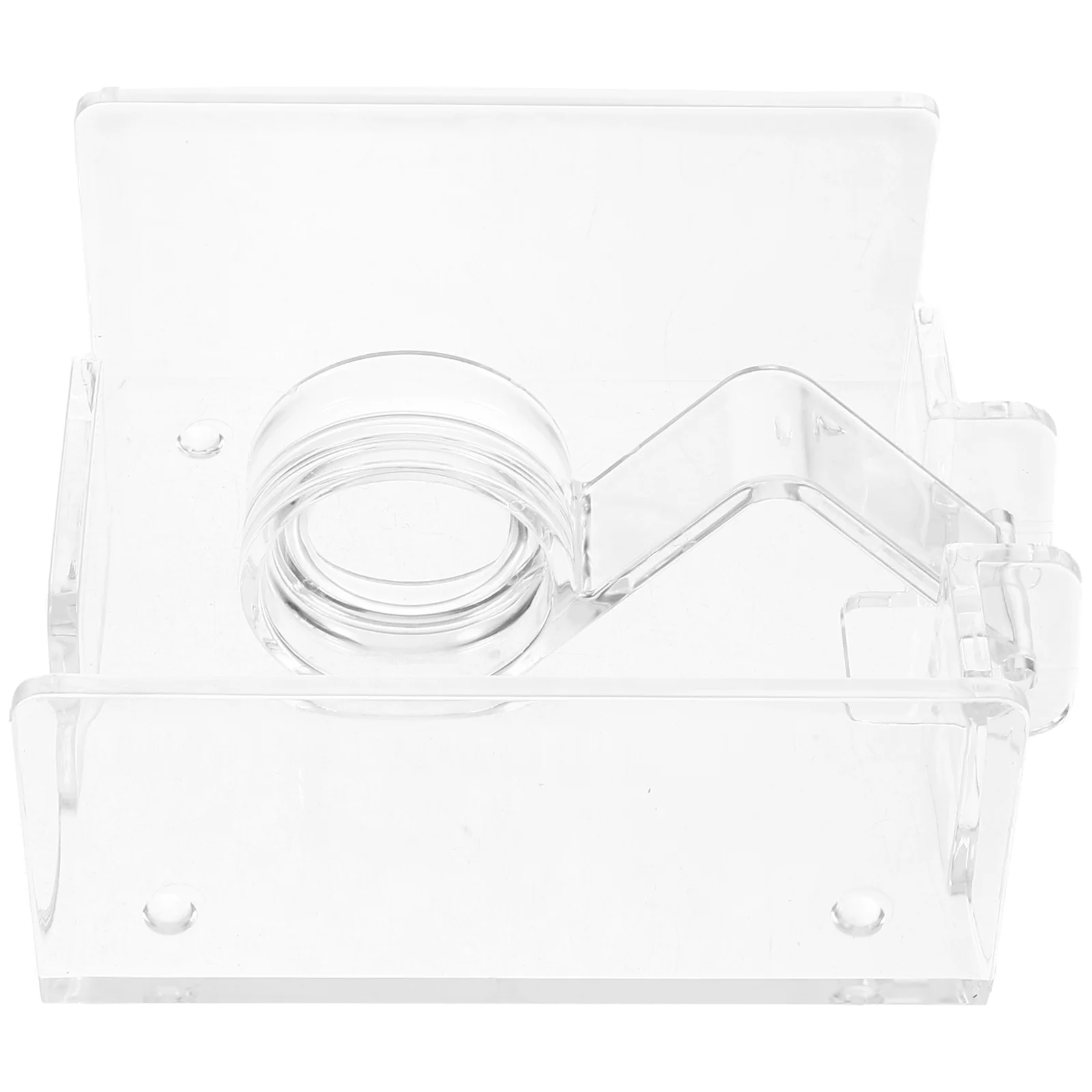 

Flat Transparent Tissue Box Drink Dispenser Catcher Acrylic Cover Napkin Holders For Tables