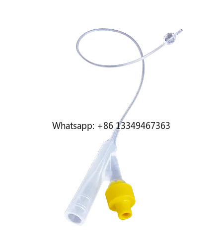 Fr3.5 2 Way Silicone Foley Catheter with Balloon with Stylet for Cat Use