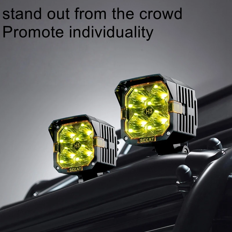 

3.3-inch Off-Road Vehicle Conversion Spotlights Automotive Auxiliary High-Beam Lights Automotive Spotlights