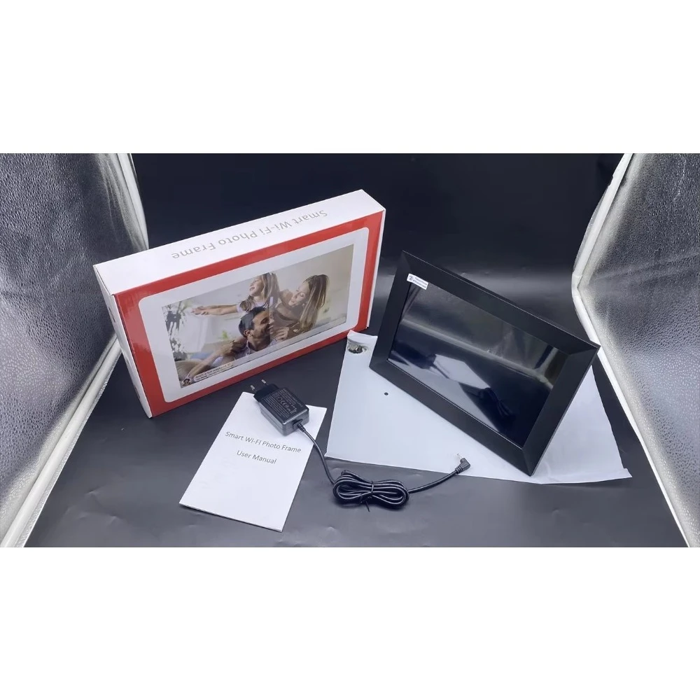 Android 10.1 Inch Touch Screen Digital Video Photo Frame With Frameo App