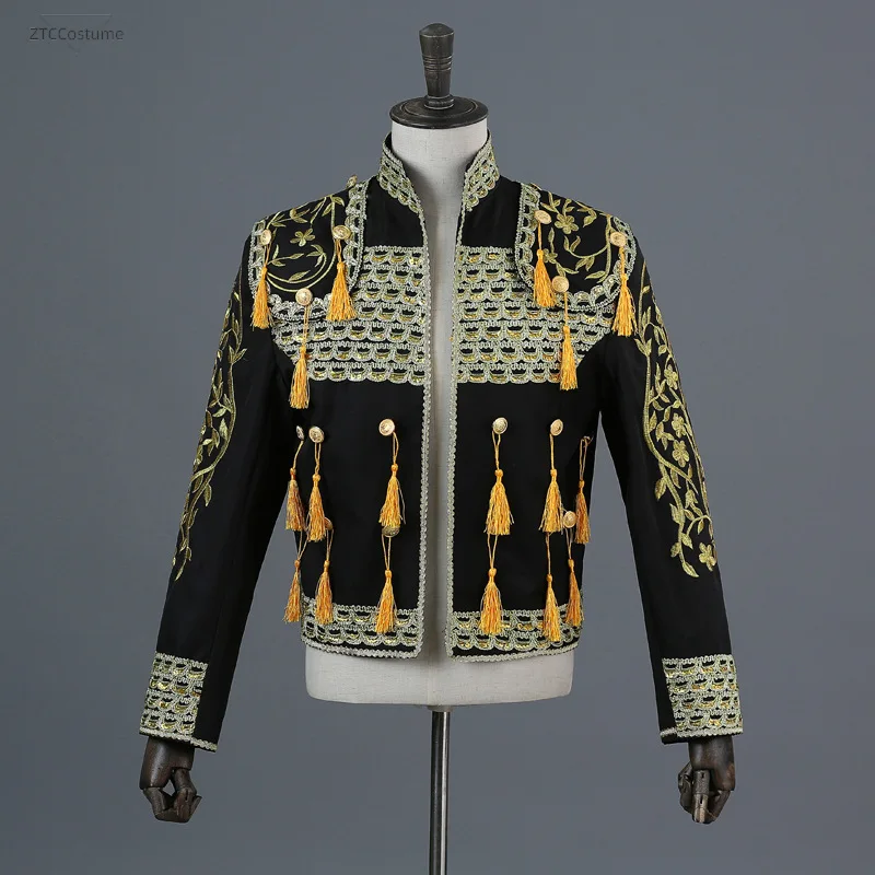 Adultos hombres español Matador España torero fiesta Cosplay disfraces teatro disfraz para puesta en escena mascarada Halloween