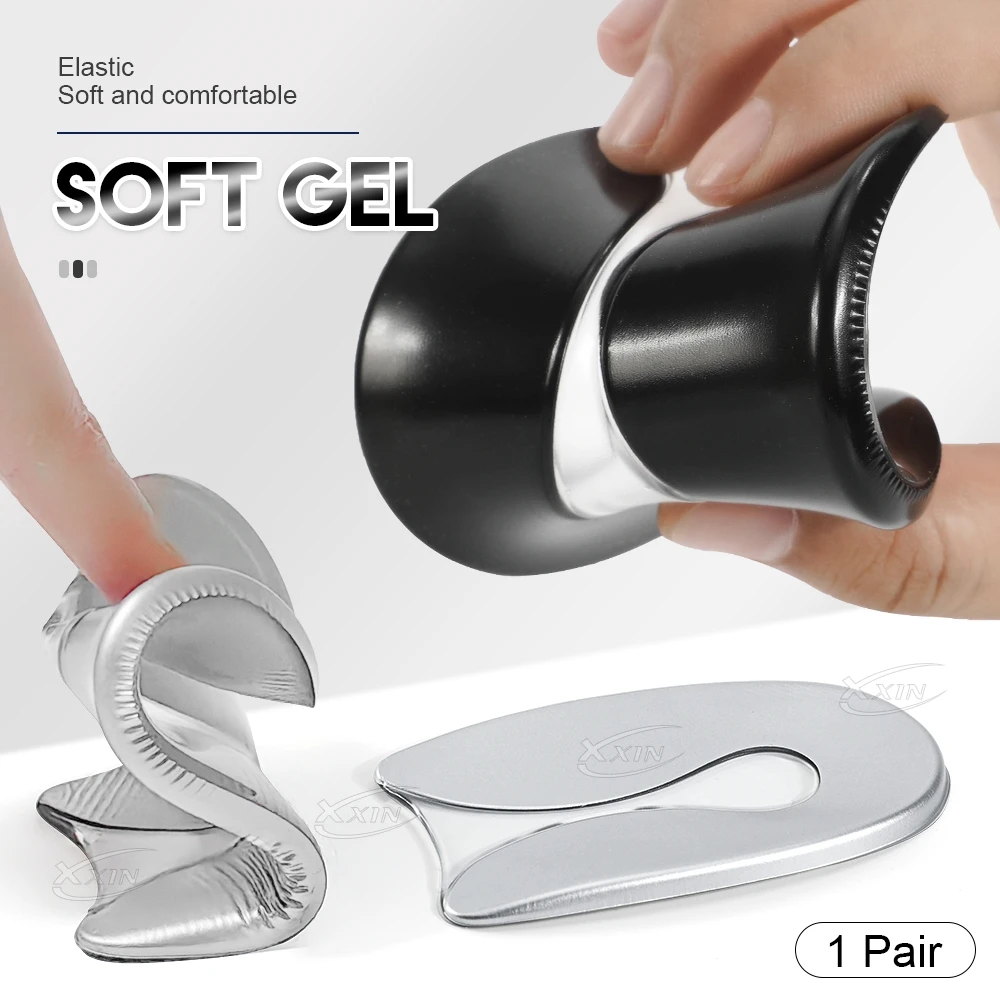 【Xxin】Heel Pain Insole Silicone Insole Cushioning Decompression Achilles Tendonitis Heel Pad