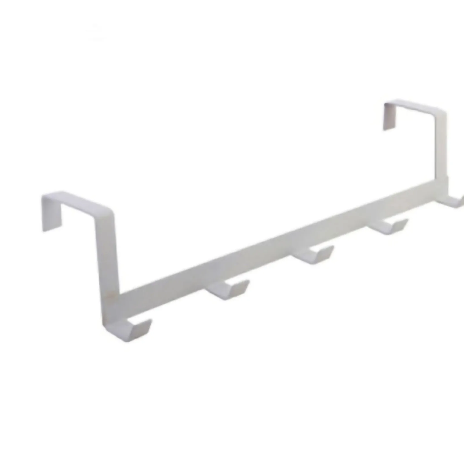 Colgador de gancho de puerta, taladro para colgar ropa sin perchero, sombrero, bolsa, toalla, entrada de baño, negro