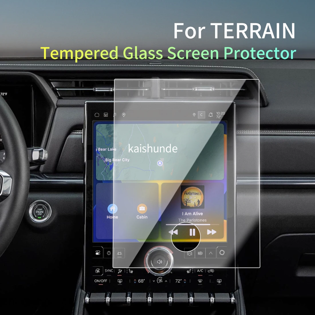 

Car Stickers Meters Protector For 26 GMC TERRAIN Tempered Glass Protective Film Display Navigation Vehicle