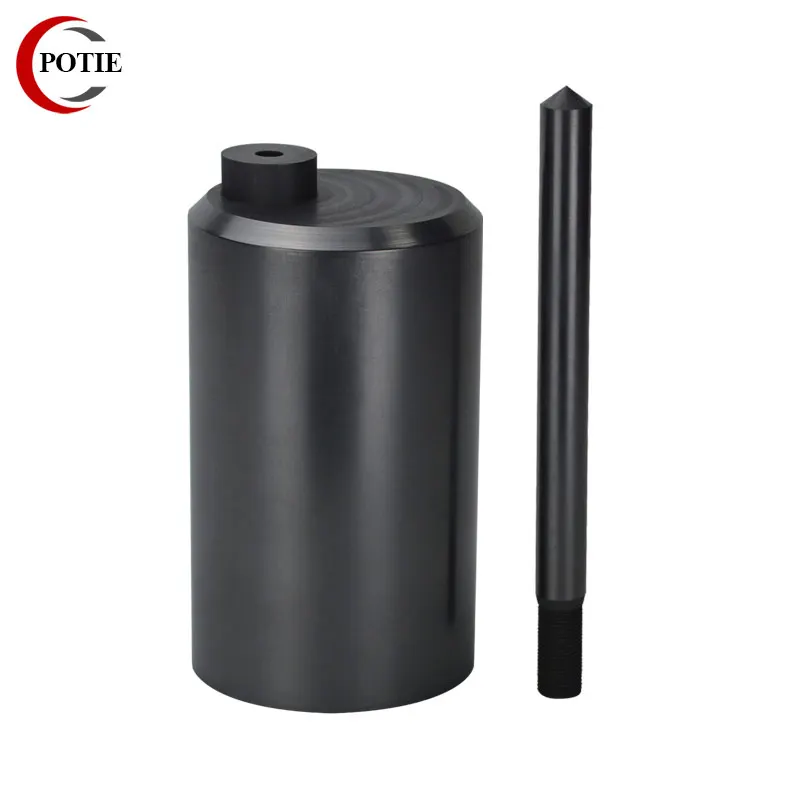 Induction Smelting Crucible with Stopper for Metal Casting Jewelry Foundry Machine Accessories