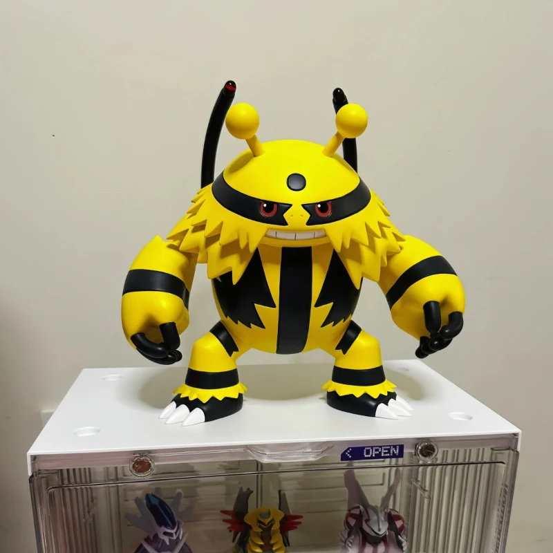 14cm Anime Pokemon Figurki GK House Pet Electivire Action Figures Q Version PVC Model Desktop Ornament Birthday Doll Gift Toys