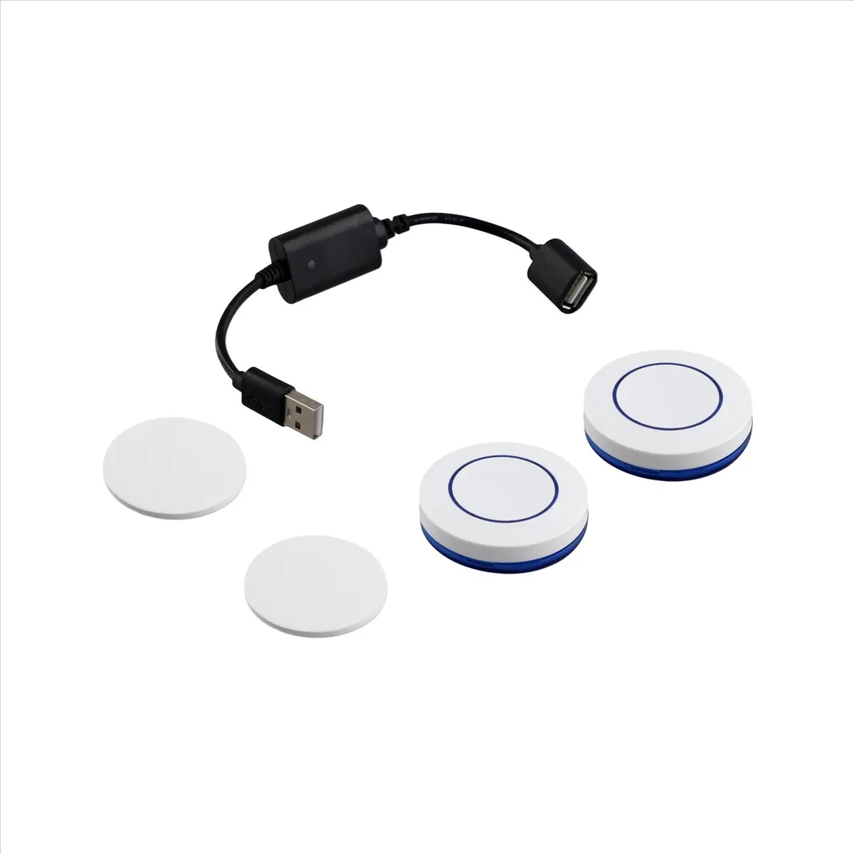 (A26M) DC 5V Wireless RF Remote Control Switch Driver Power on OFF for USB LED Light Strip Reading Lamp Light Fan Toggle Model