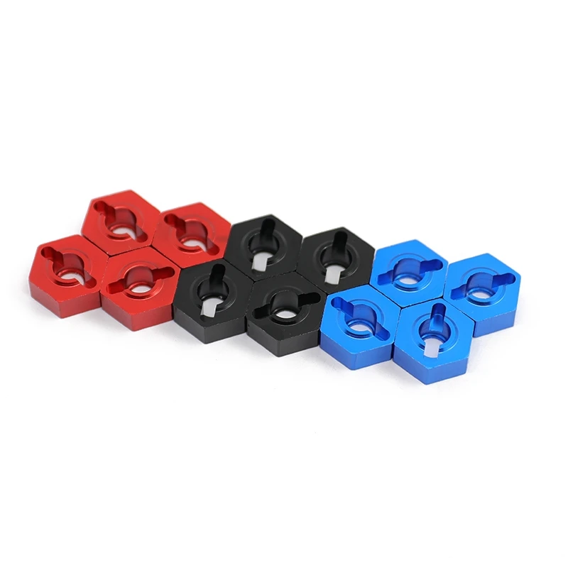 4pcs Metal 14mm Wheel Hex Hub Adapter for 1/10 ARRMA 3S SENTON VORTEKS Typhon Big Rock Granite RC Car Upgrade Parts