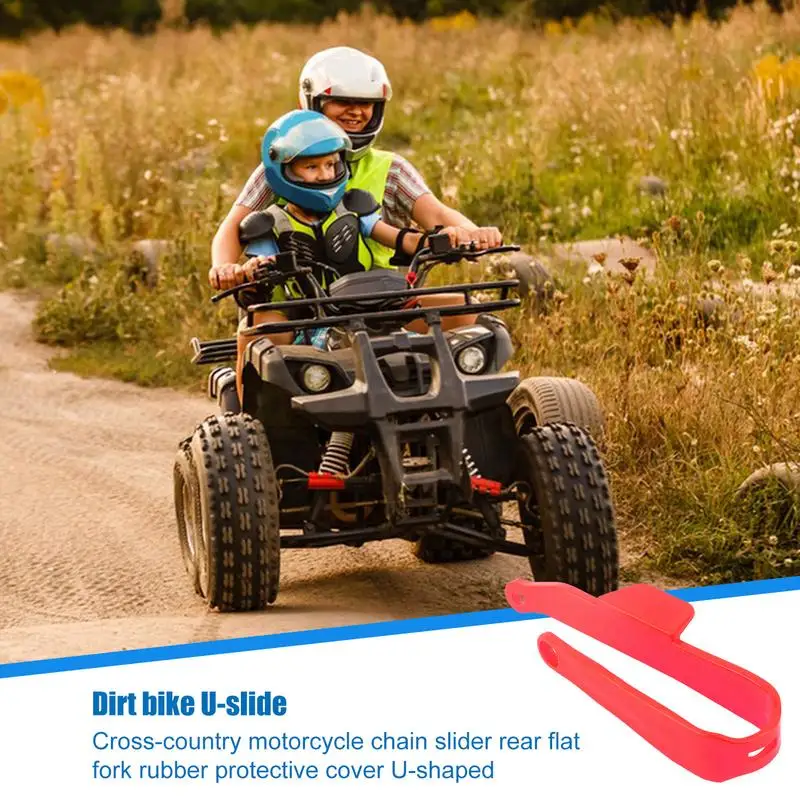 Chain Guard Swingarm Chain Protector Prevent Chain Sliding Rear Swingarm Protection Cover Chain Runner Protector Precise Fitment