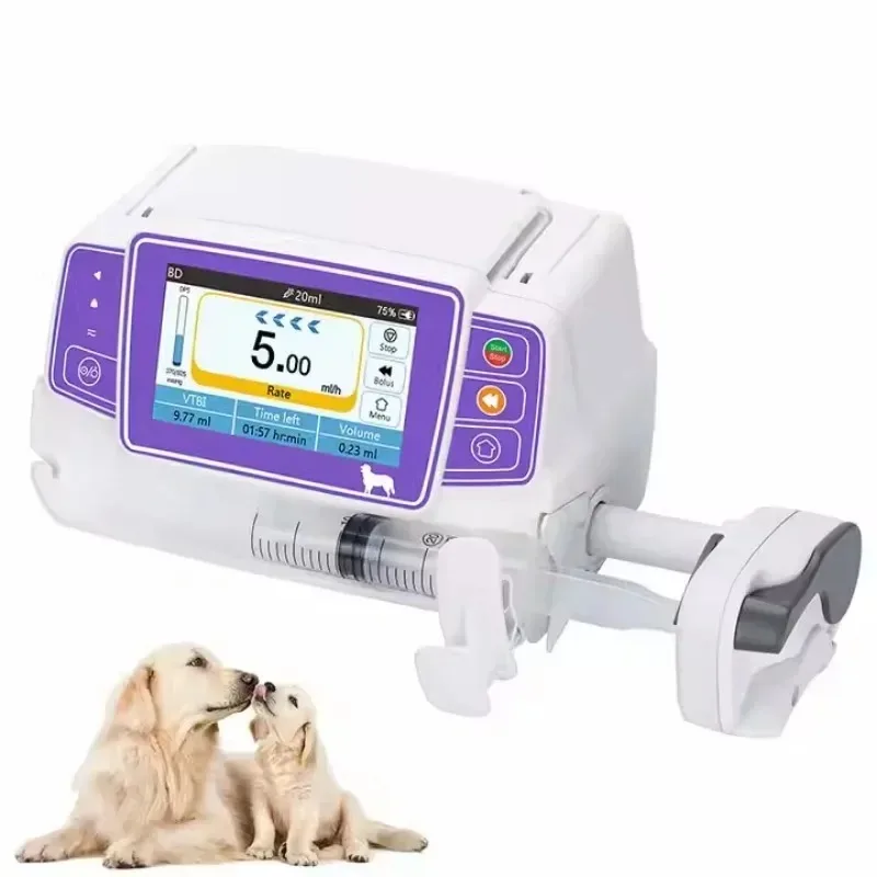 Portable Channel Vet  Bomba De Infuse Animal Clinic TCI PCA Single  Infusioned Pump 12 languages
