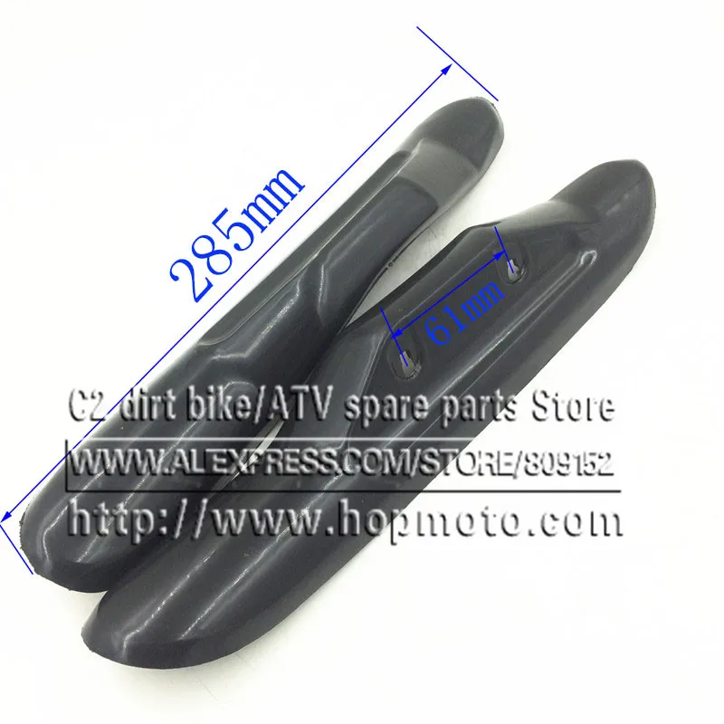 Dirt Pit Bike Accessories Front Fork Protector Covers Plastic Cover for 90-125cc Front Shock Absorber Protective Case Dirt Bike