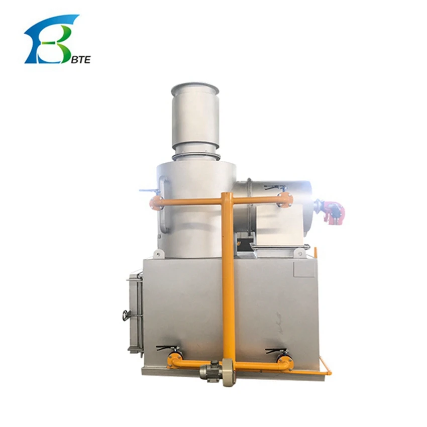 Food Plastic Garbage Baby Diapers Industrial Waste Incinerator Disposable Bio Waste Incinerator