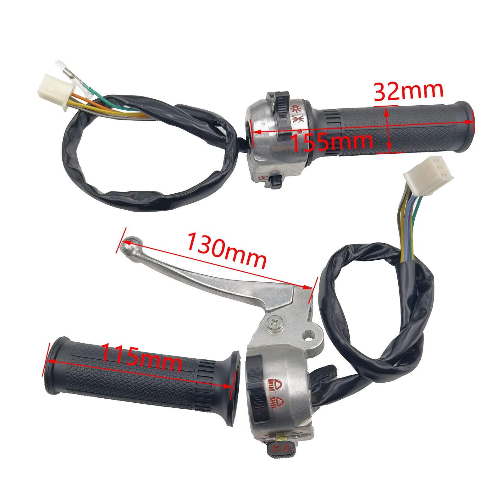 22mm Motorcycle Parts For Honda Z50 Z50A Z50J Z50R Mini Trail Right and Left Handlebar Switch and Handle Grips Monkey Bike Parts