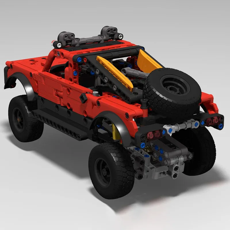 Modèle de voiture urbaine Moc briques de Construction camion tout-terrain 42213 modèle modulaire blocs technologiques noël bricolage jouet Construction cadeau