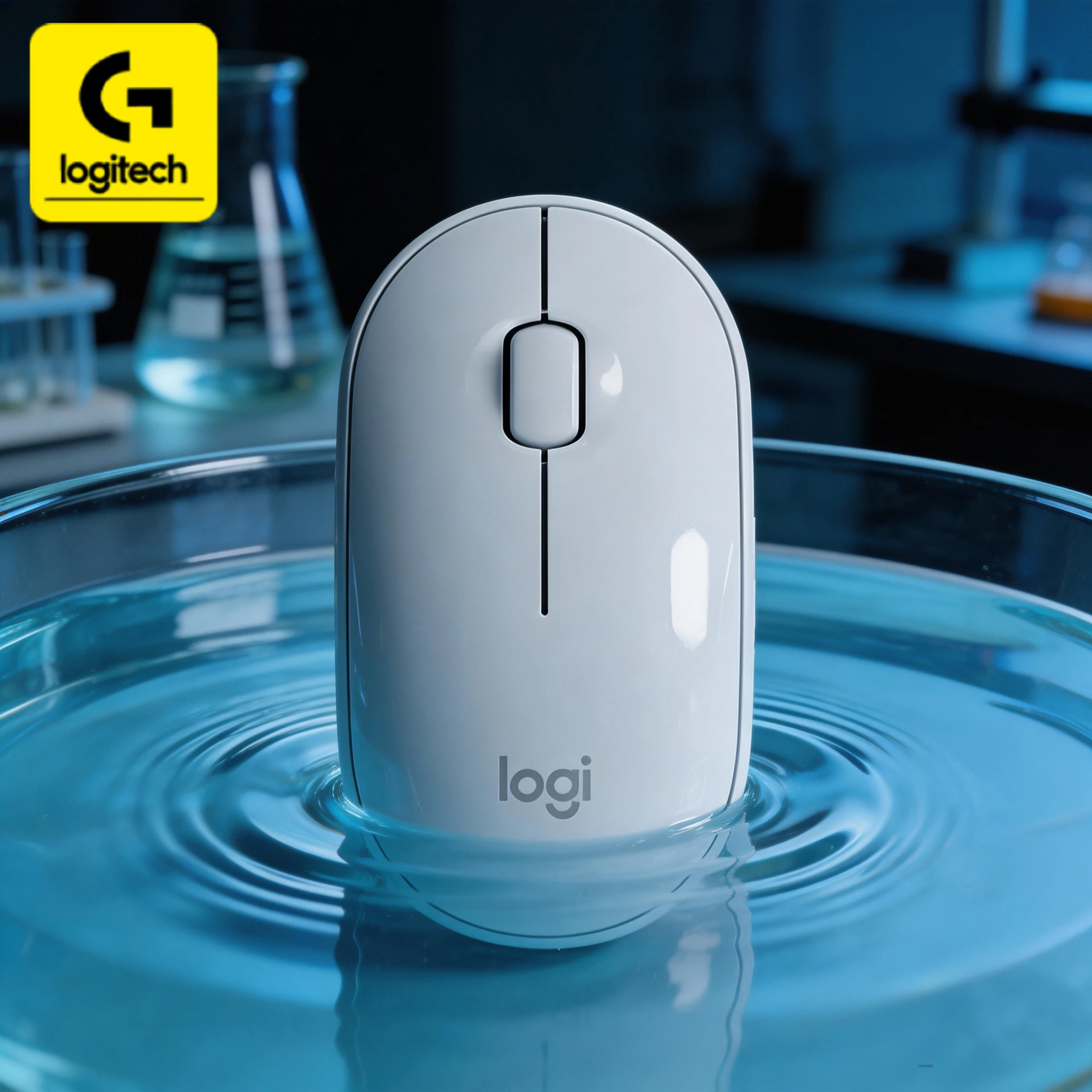 

Беспроводная мышь Logitech M350 Droplet, поддерживает двухрежимное подключение Bluetooth/2.4G, совместима с несколькими устройствами.