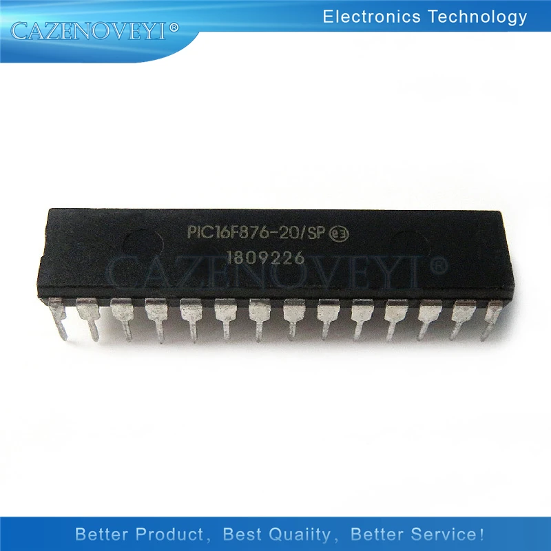 1pcs/lot PIC16F876-20/SP 16F876-20/SP PIC16F876 DIP-28 In Stock