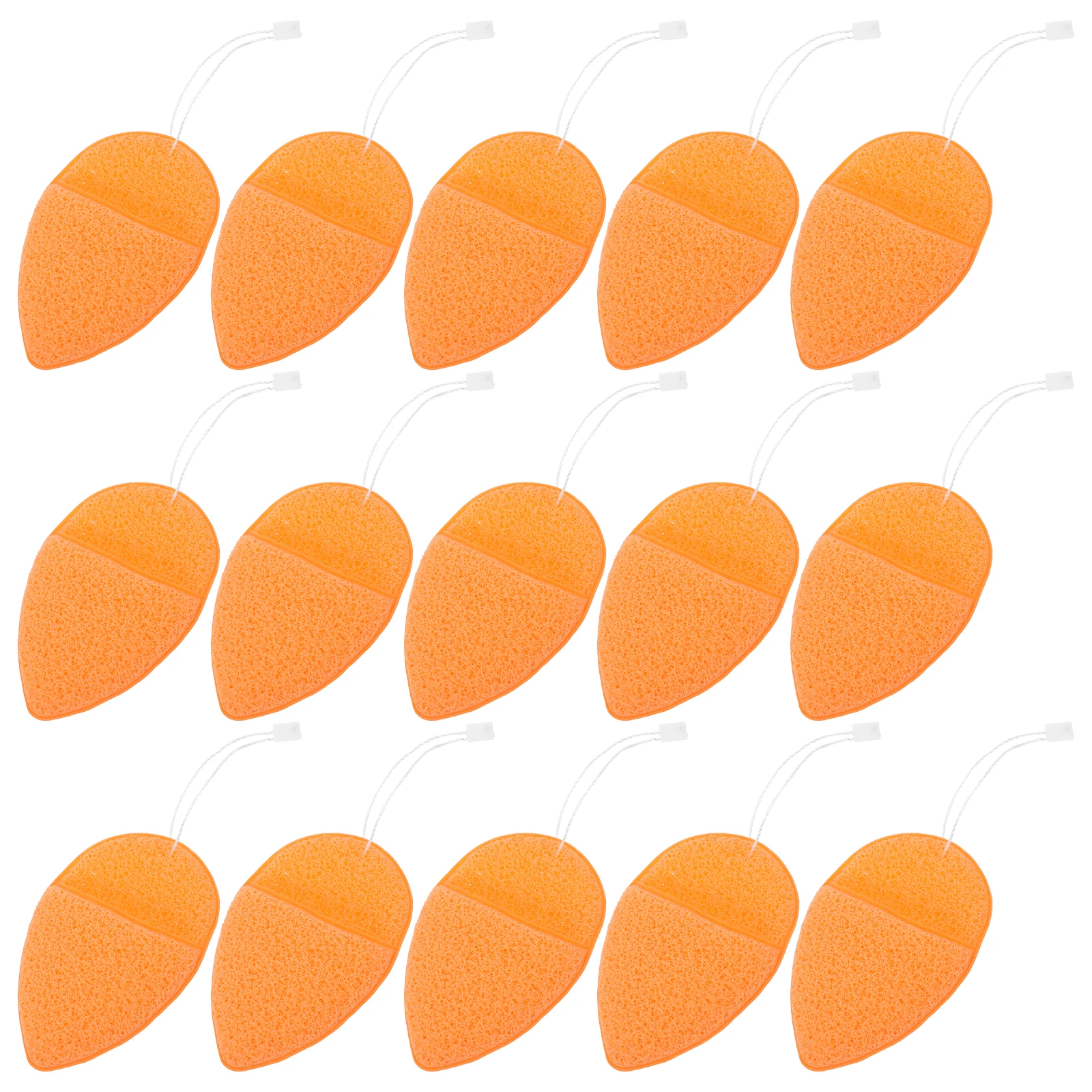 

20pcs Face Sponge Exfoliator Soft Facial Cleansing Gloves Deep Pore Makeup Remover Puff Sensitive Skin Friendly Reusable