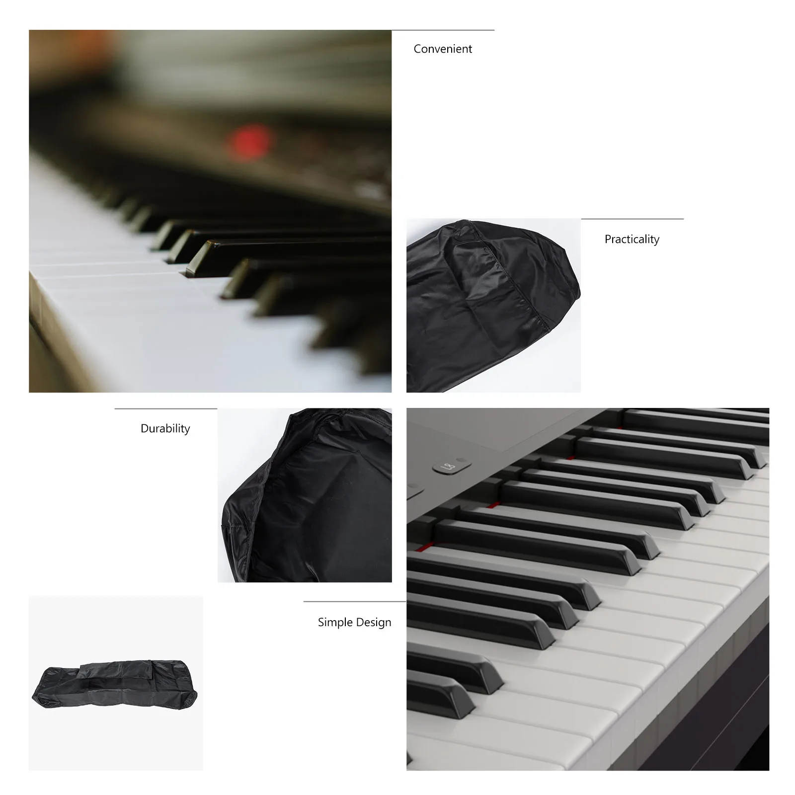 

Electronic Piano Dustproof Cover Musical Keyboard Electric For Covers Instrument