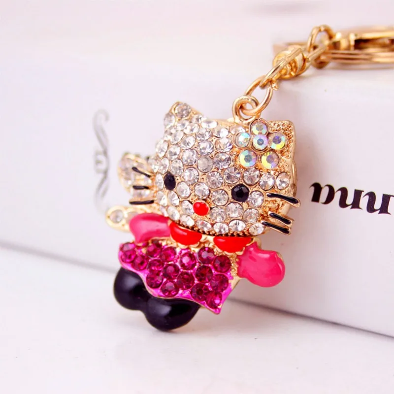 

Hello Kitty Bag Pendant Cute Anime Women Products Versatile Bag Keychain Clothing toy Accessories Gift Girlfriend Girl Wholesale