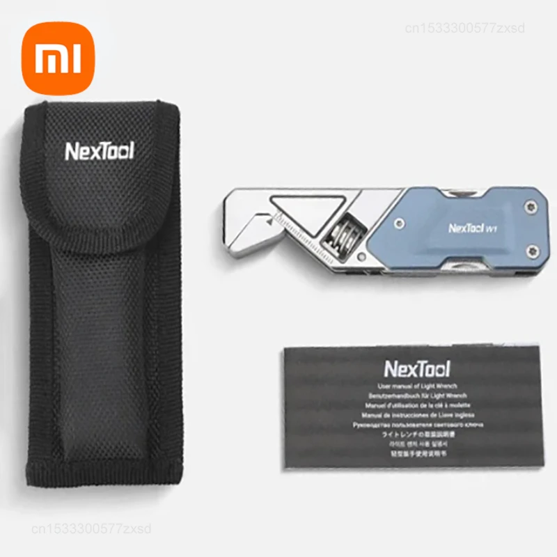 Xiaomi Nextool Multi-functional Mini Wrench Multi-tool Portable Folding Knife File Screwdriver Camping Adjustable Wrench Tools