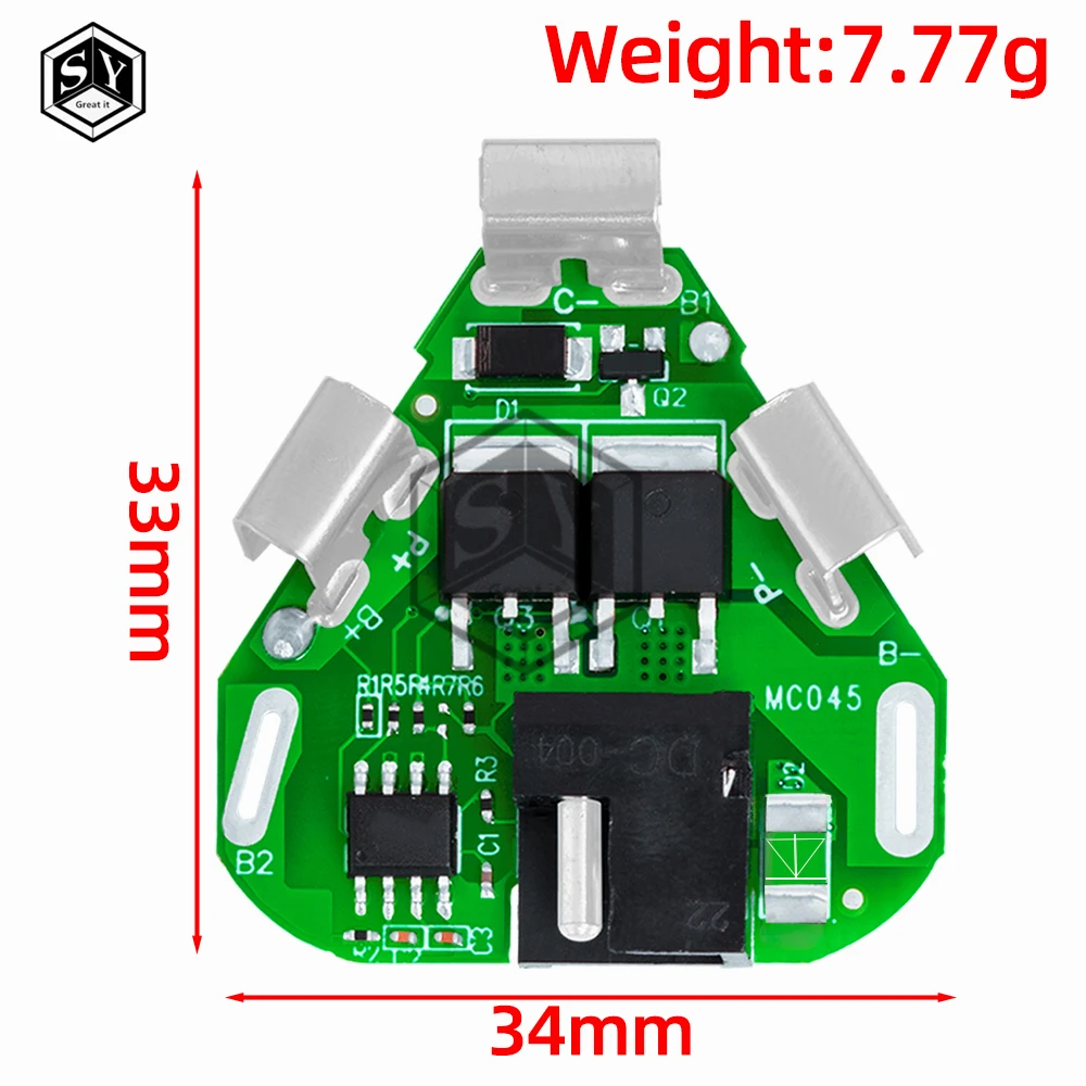 3S 12.6V 6A BMS Li-ion Lithium Battery Protection Board 18650 Power Bank Balancer Battery Equalizer Board for Electric Drill