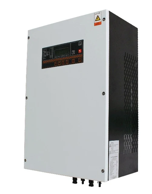 50KW Three Phase 3L+N+PE 380VAC on Grid Solar Inverters, 50KVA Grid Tie Solar Power System
