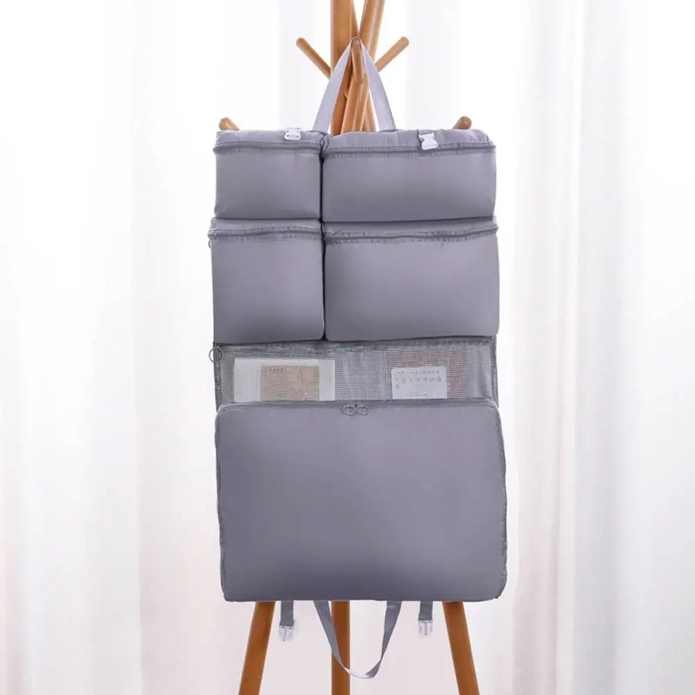 Large Capacity 7 In 1 Clothes Storage Bag Dustproof Foldable Travel Underwear Storage Bag Moisture-proof Space Saving