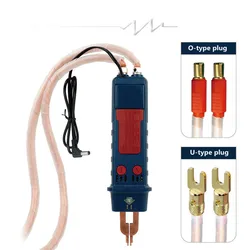 Penna per saldatura a punti a batteria 73B penna per saldatura elettrica penna per saldatura a punti con grilletto automatico integrato maniglia per saldatrice a punti a batteria