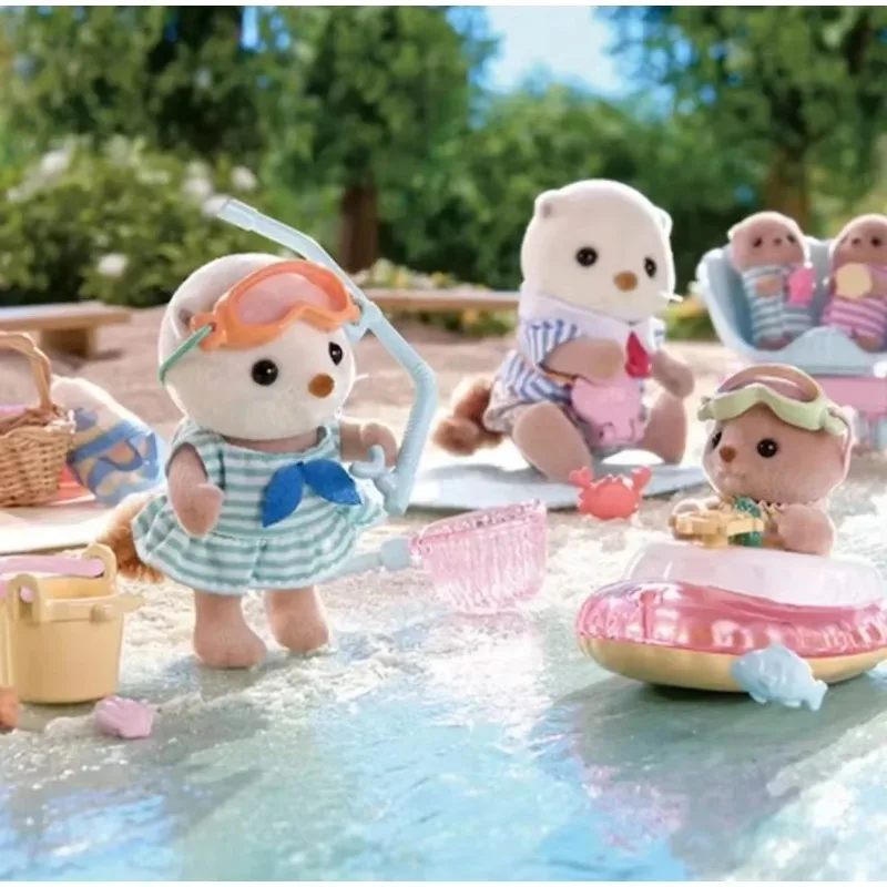 Famílias Sylvanian Originais Chaveiros, Roupas Sorpresa, Móveis, Chihuahua, Figuras, Acessórios Houes, Bonecas Familiares, Brinquedos, Kaise Sisters