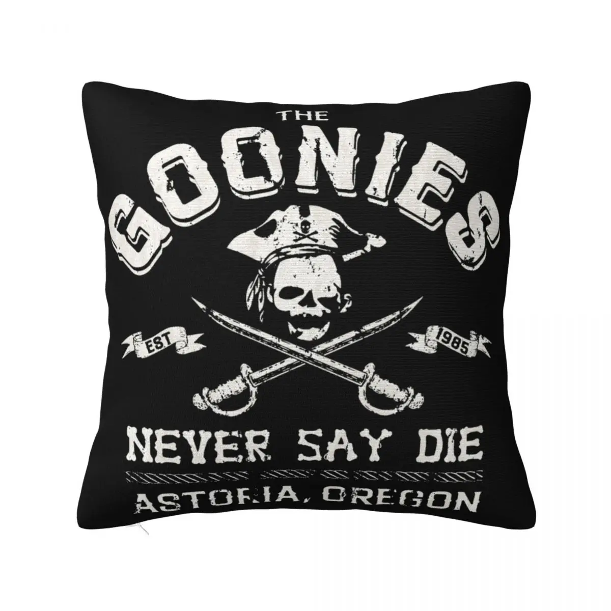 Decorative Pillowcase The Goonies Vintage Circa 1985 Merch Bed Throw Pillow Case Cover Zippered Multiple Sizes Wholesale