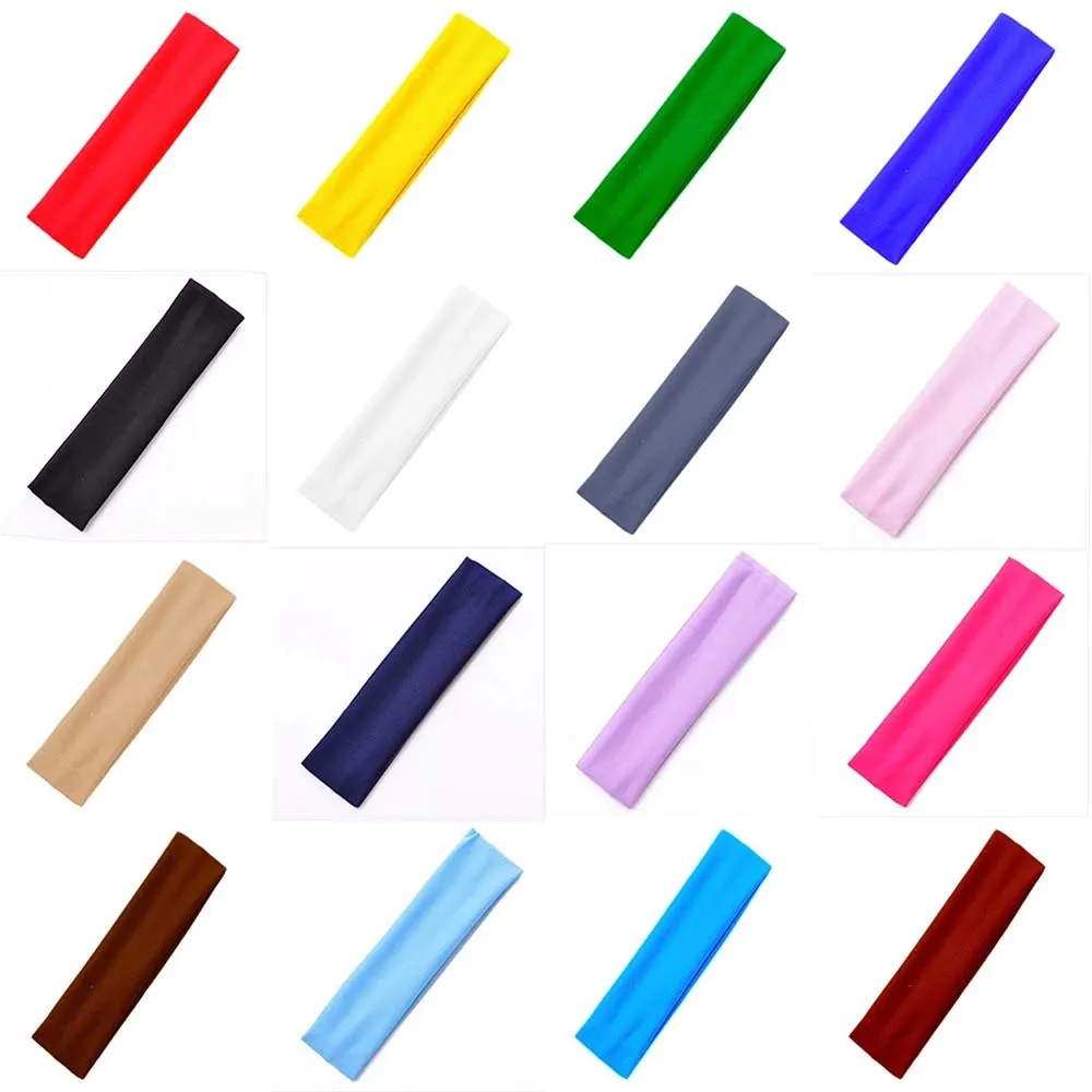 

Аксессуары для волос ярких цветов для езды на велосипеде, платок для фитнеса, повязка для бега, эластичные ленты для волос, повязка на голову для йоги