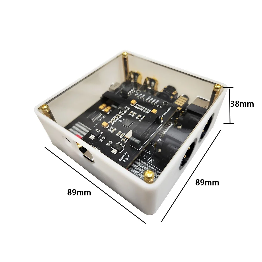 New Upgraded R2R Decoder XLR/RCA/3.5LO/4.4LO Output Muses8920 OP AMP Supports Coaxial /Bluetooth USB Input PCM 24bit Drive-free