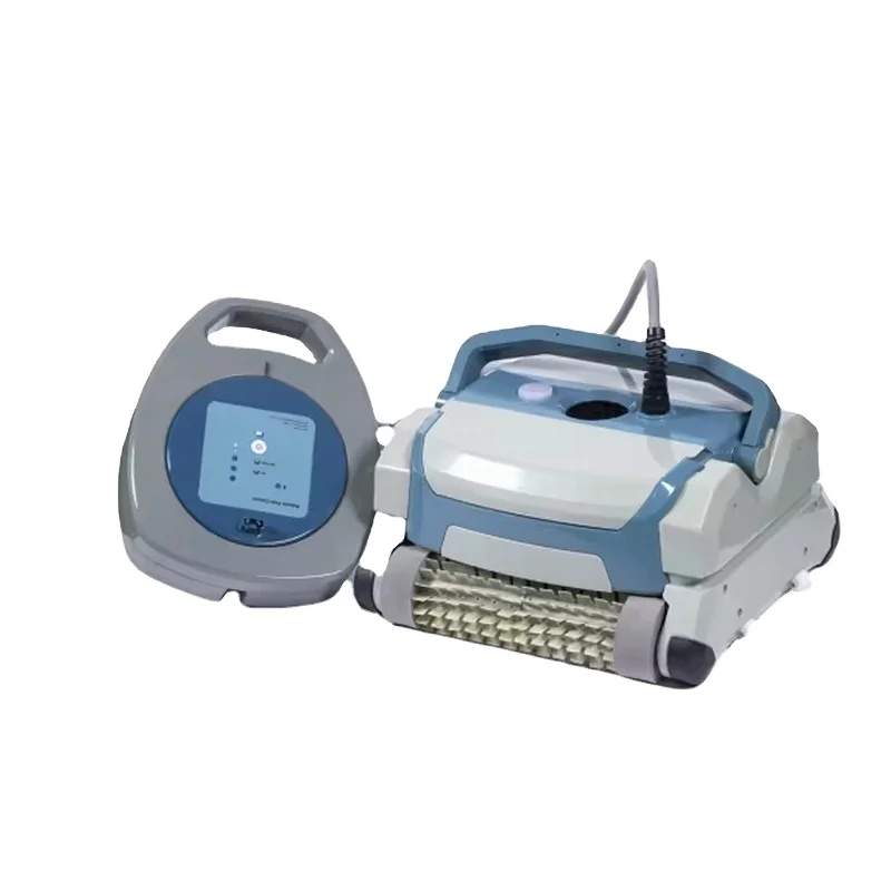 Smart Pool Cleaner Lithium Battery Eco-Friendly Brushless Motor Automatic Robotic Wall