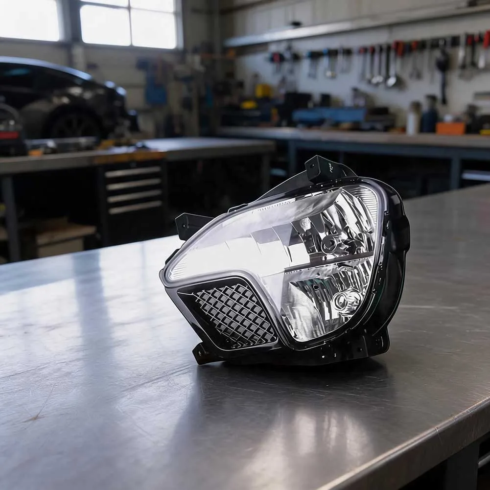 

Fog Lamp Light Assembly for Front Bumper For Ssangyong For Actyon Sports 2012 through 2014 ABS Black OEM 8320132500